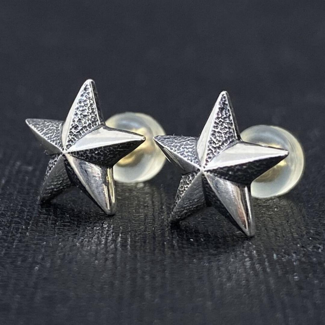 未使用品 JANGO NAUTICAL STAR PIERCE 両耳用2個セット