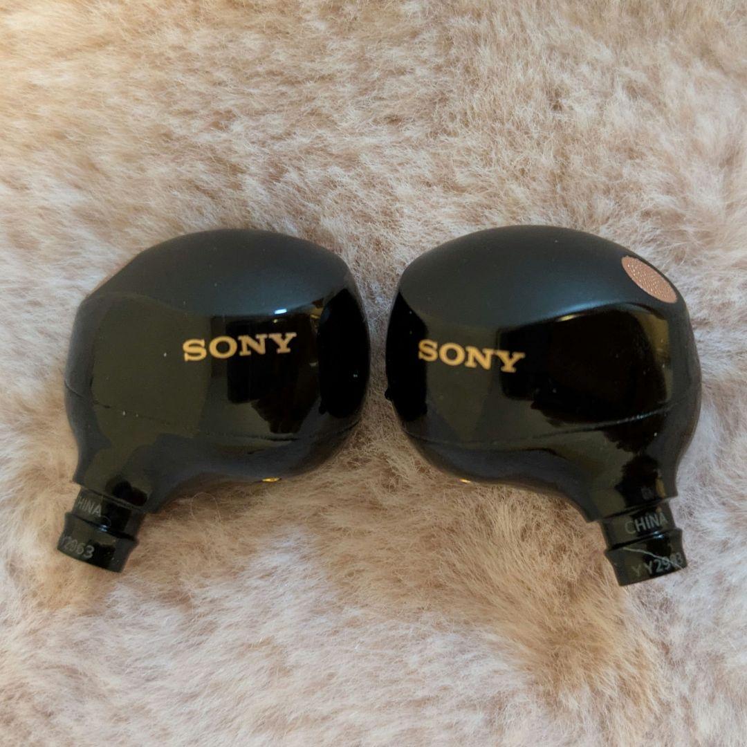 【充電ケースなし、イヤホンのみ】SONY ワイヤレスイヤホン ブラック