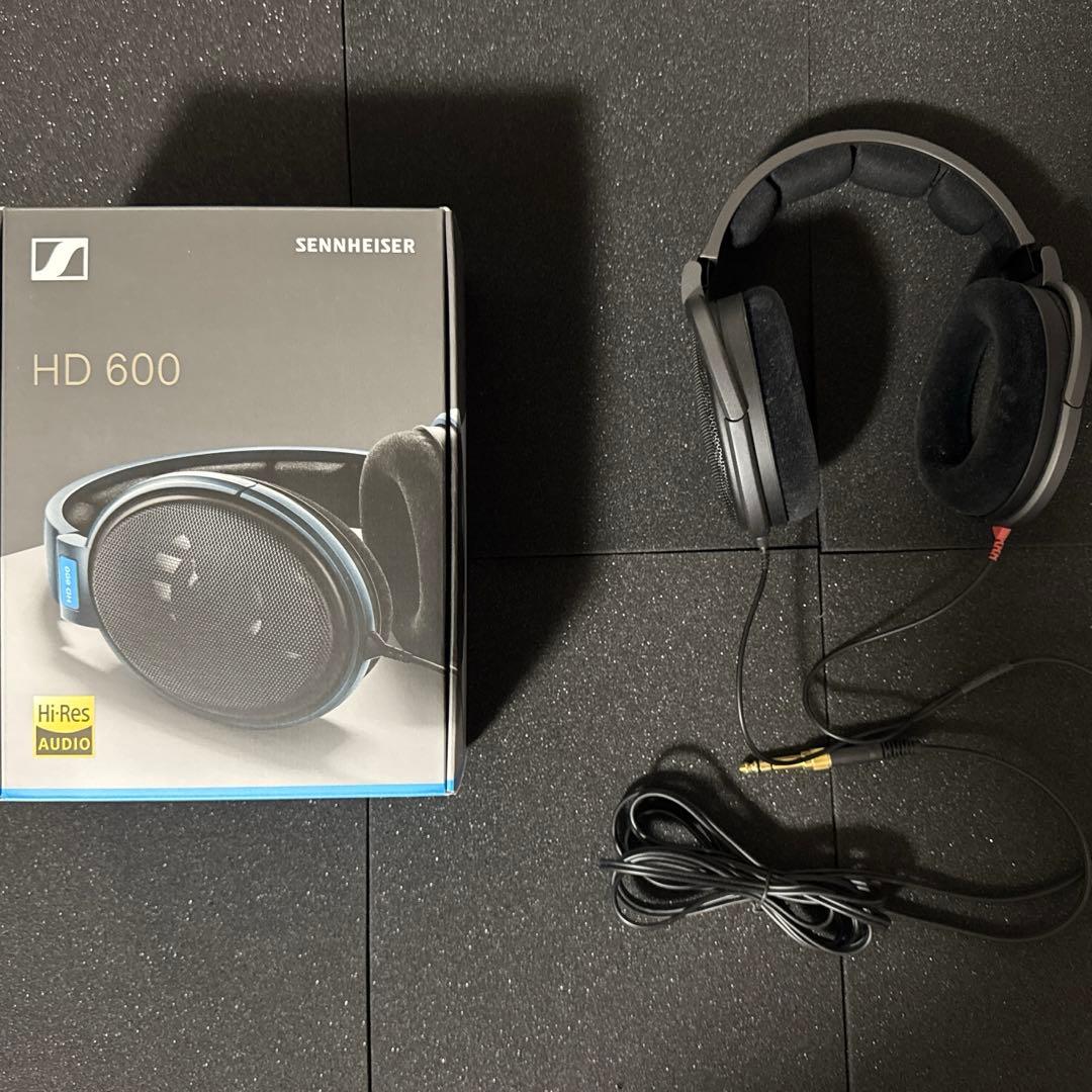 Sennheiser HD 600 ヘッドホン モニタリング