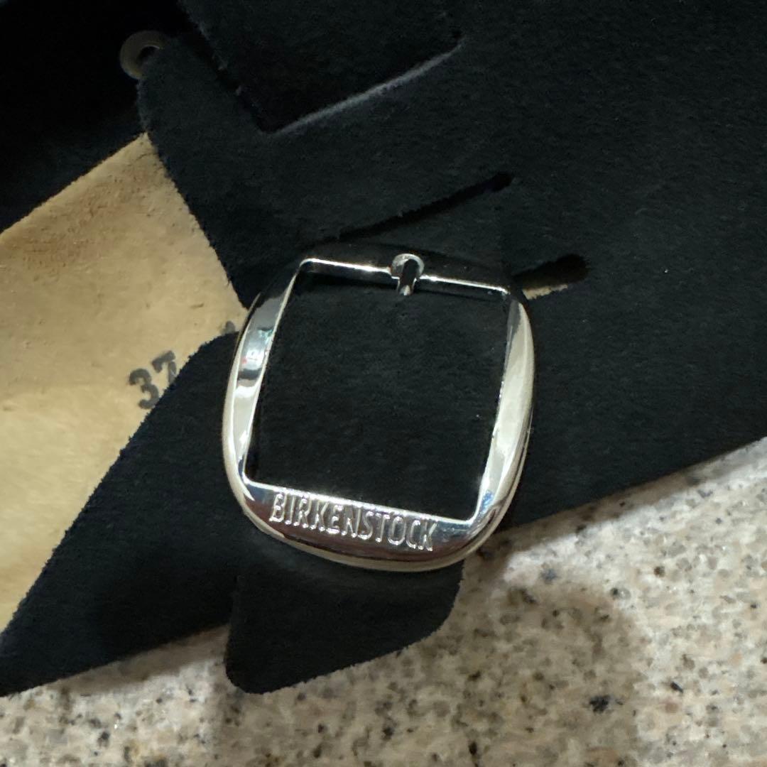 ビルケンシュトック☆ボストン　ビッグバックル　黒色