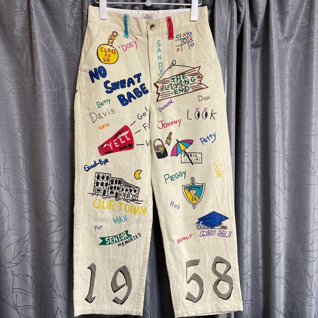 希少 Backers メモリアルパンツ シニアコード 50s復刻 コーデュロイ