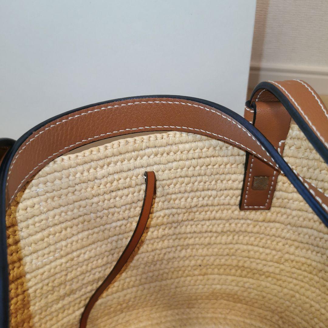 ロエベ　エレファントバスケット かごバッグ