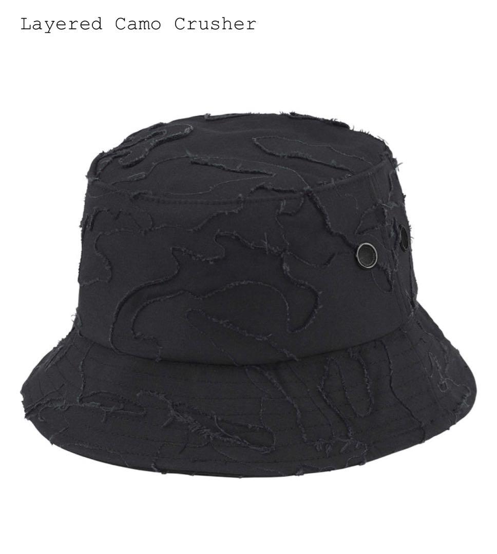 Supreme Layered Camo Crusher 黒