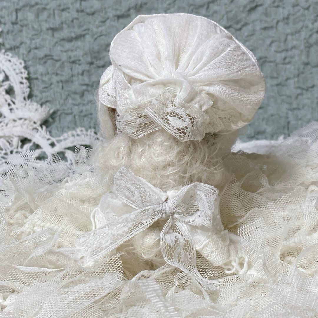 テディベア ハンドメイド ai bear 手のひらサイズ 11㎝ うさぎ 作家