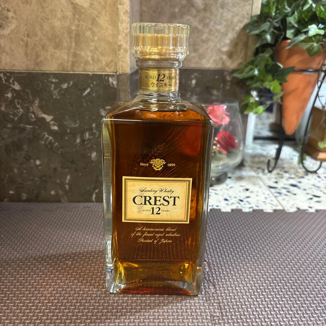 クレスト12年ウイスキー　古酒