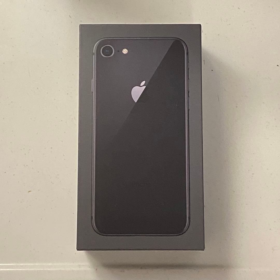 【美品】iPhone8 Space Gray SIMフリー 128GB