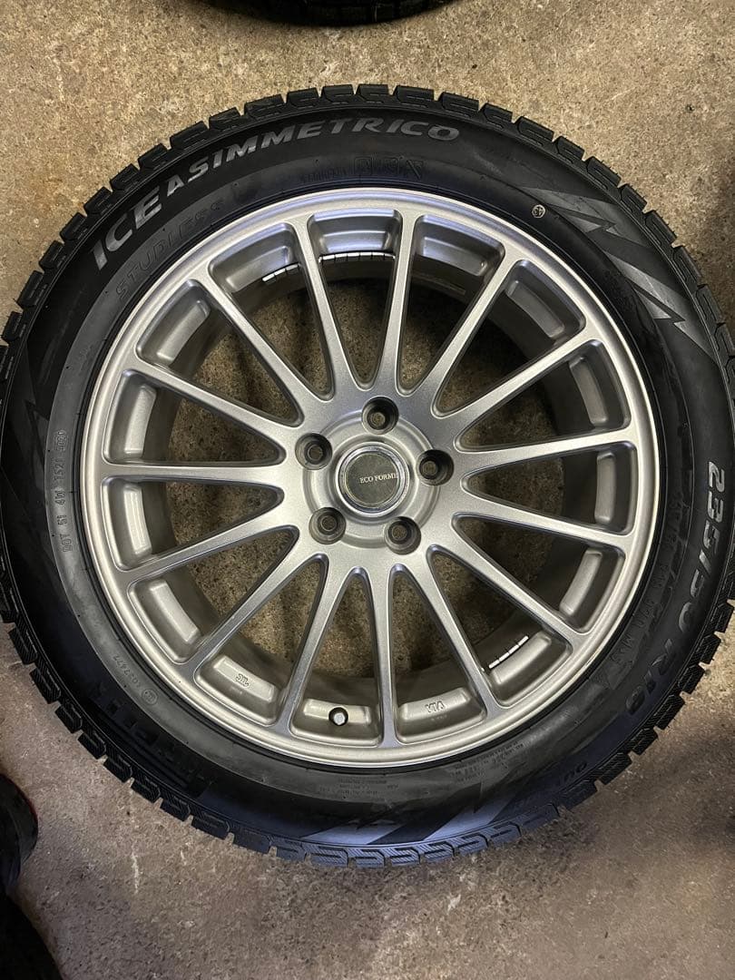 235/50R18PIRELLI スタッドレスタイヤ・ホイールセット