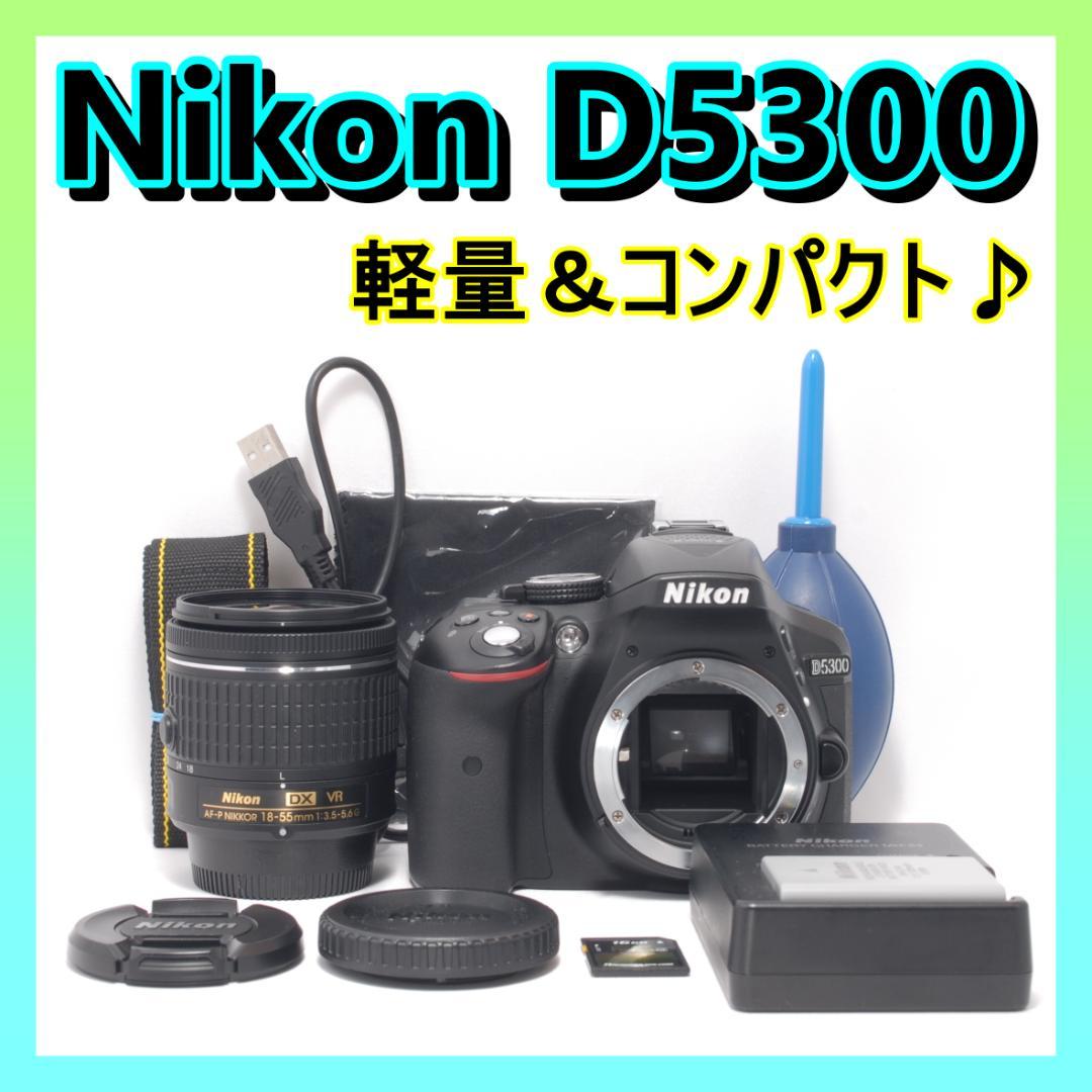 ⭐️スマホ転送OK＆高画質⭐️Nikon D5300　ニコン　デジタル一眼レフ