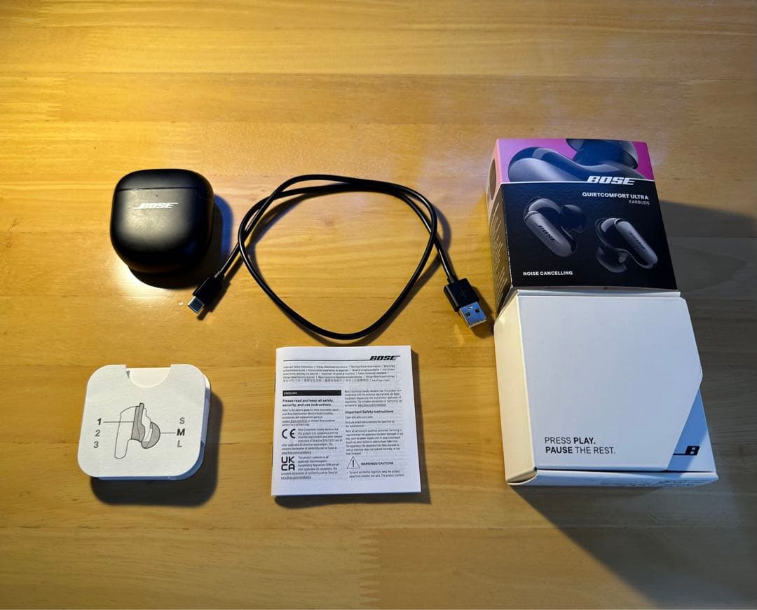 ヘッドホン Bose QuietComfort Earbuds BLACK