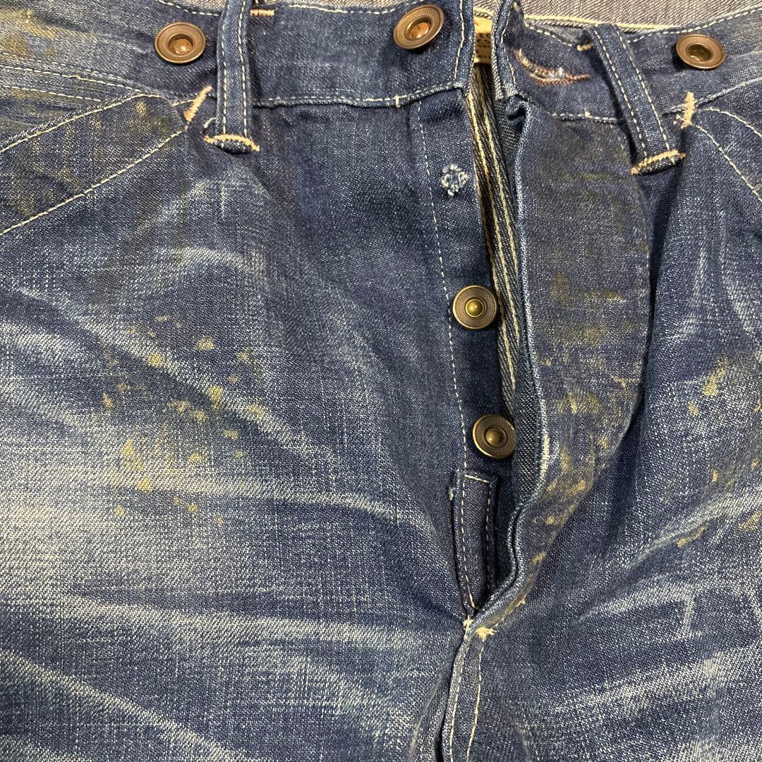 RRL ペインターパンツ　バックルバック