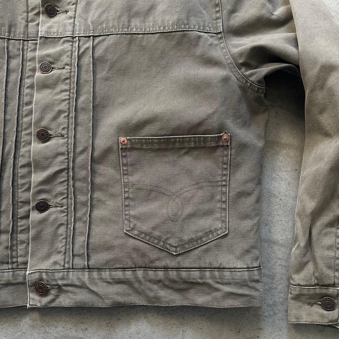 超希少 90s ラルフローレン ダックデニムトラッカー 裏ブランケット 2nd