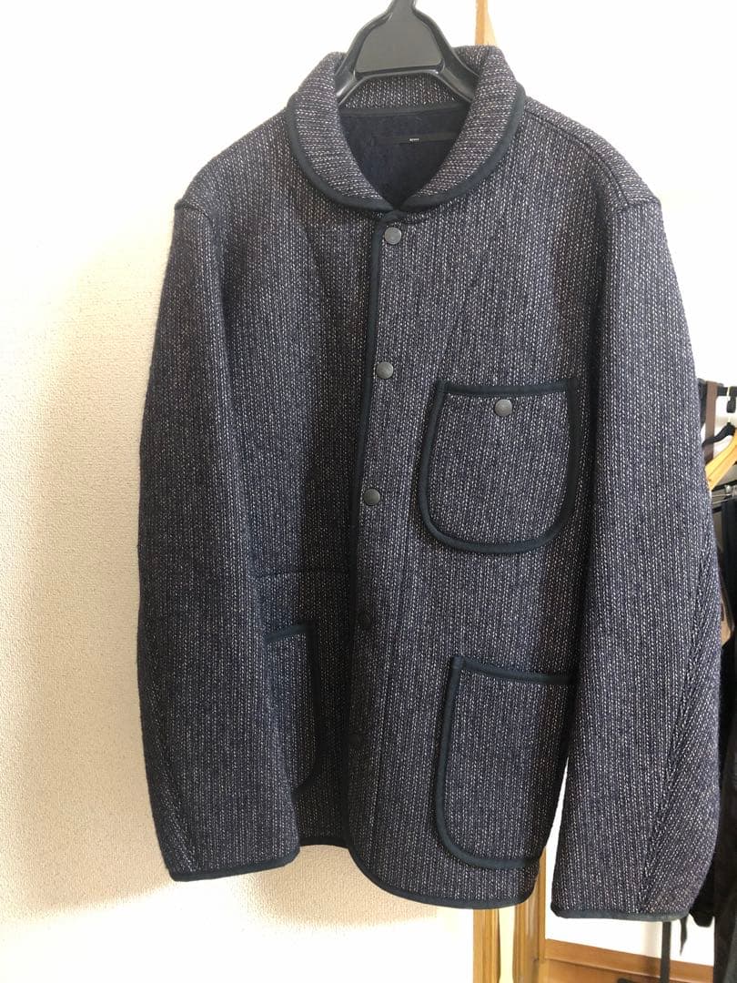 ※R[ku USA] ビーチクロスジャケット ネイビー系