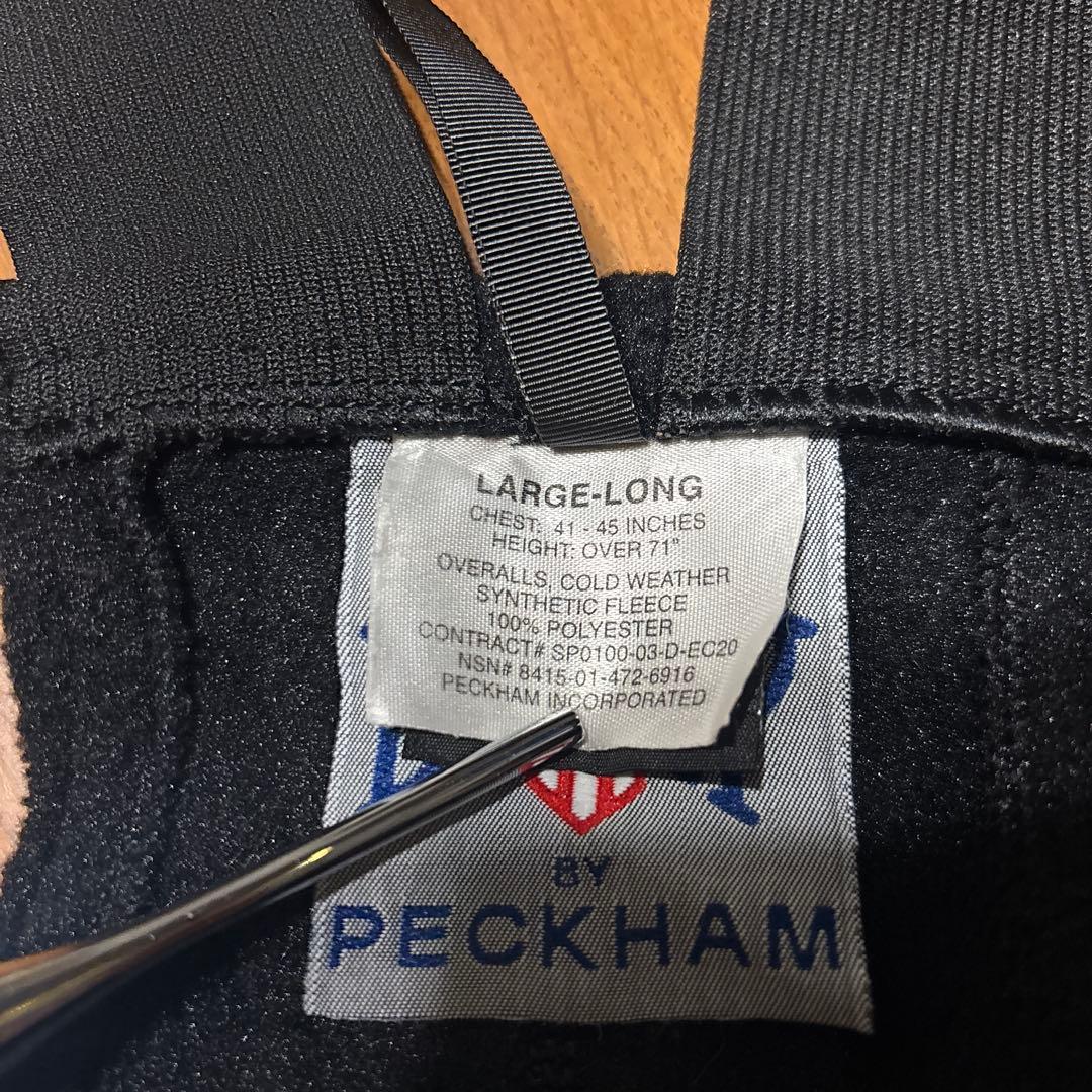 【美品】00s U.S ARMY米軍ECWAS GEN2 フリースオバーオールＬ