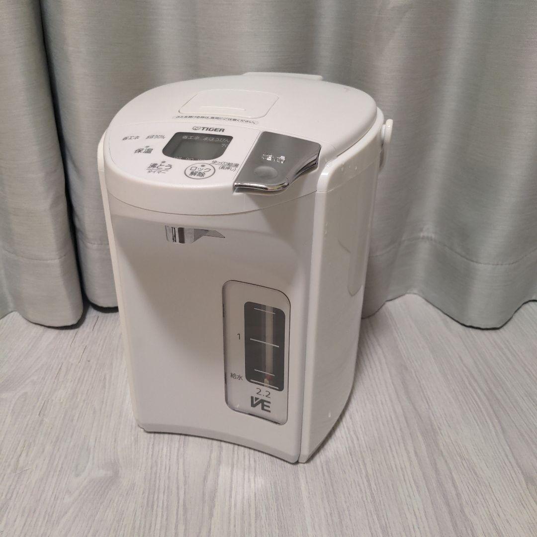 【美品】蒸気レスまほうびん タイガー とく子さん PIP‐G220 2024年製