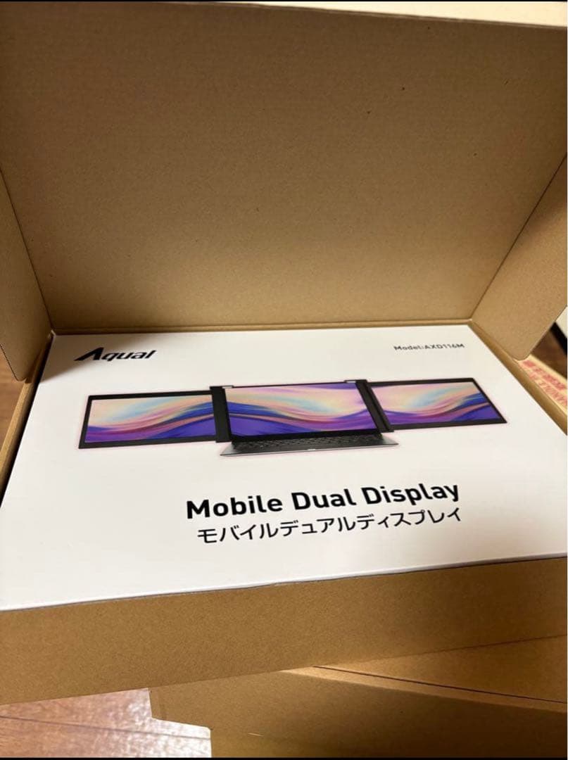 アペックス Aqualモバイルデュアルディスプレイ11.6インチ