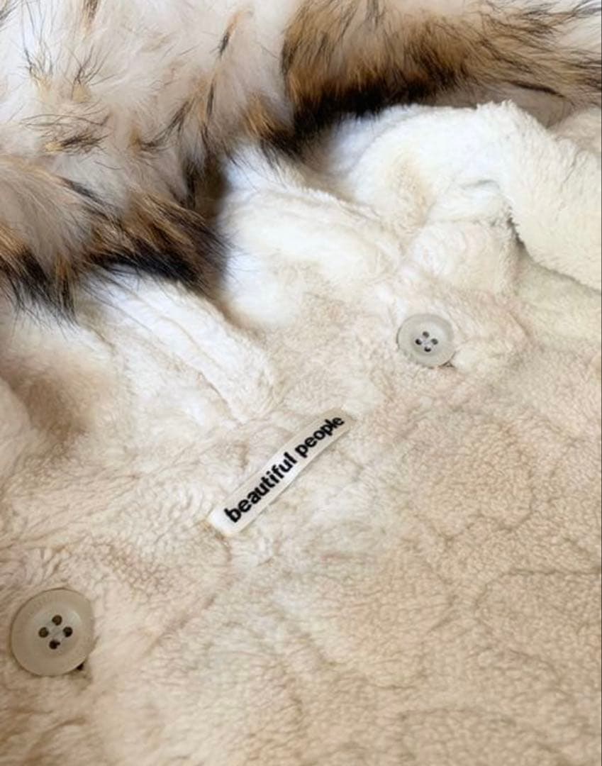 お値下げしました。美品 beautiful people モッズコート