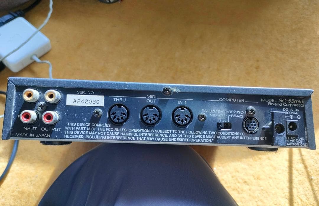 Roland SC-55mkII Sound Canvas 動作確認済　完動品