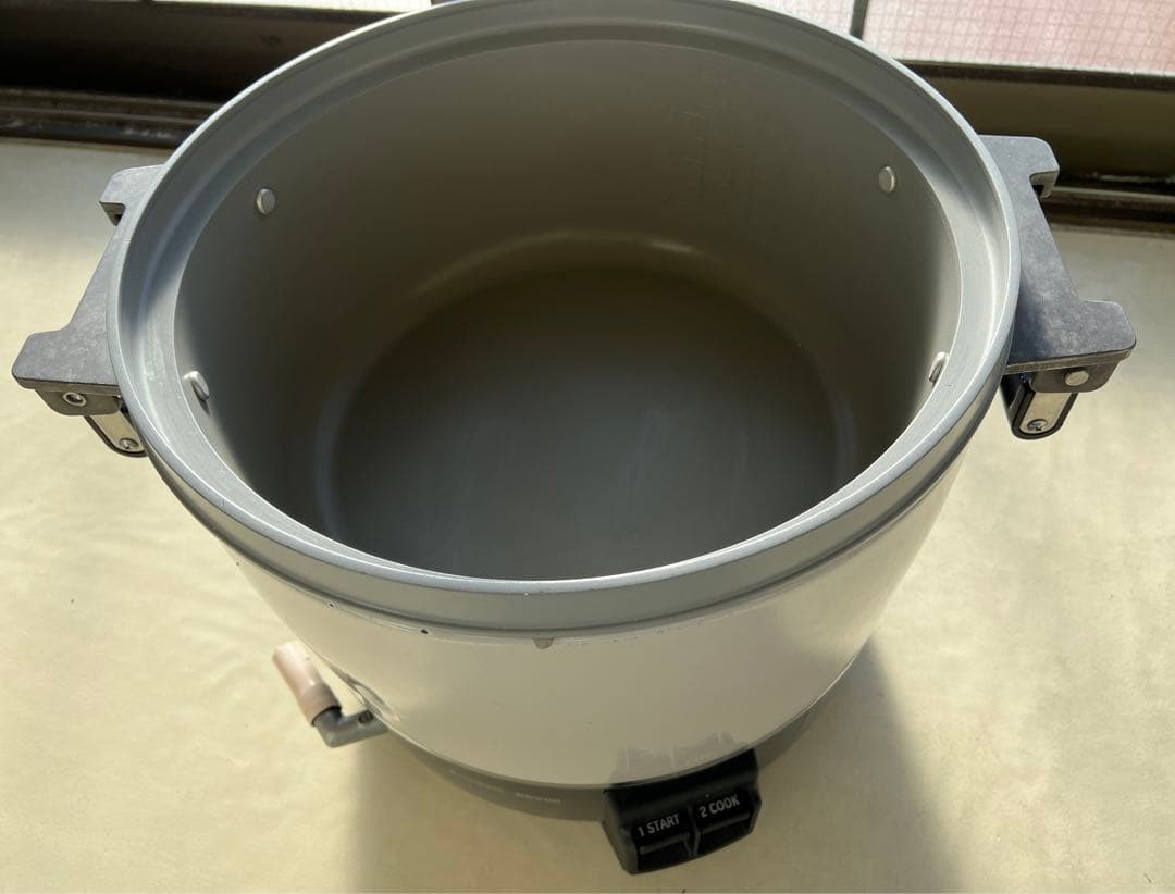 【美品】リンナイ　RR-300CF 業務用　3升/6.0L 都市ガス用