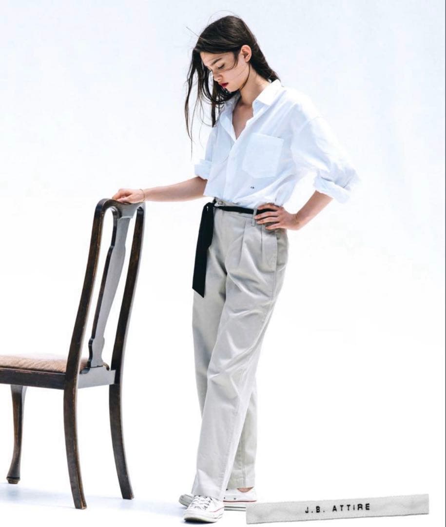 新品タグ付 J.B. ATTIRE Paris trouser Beige