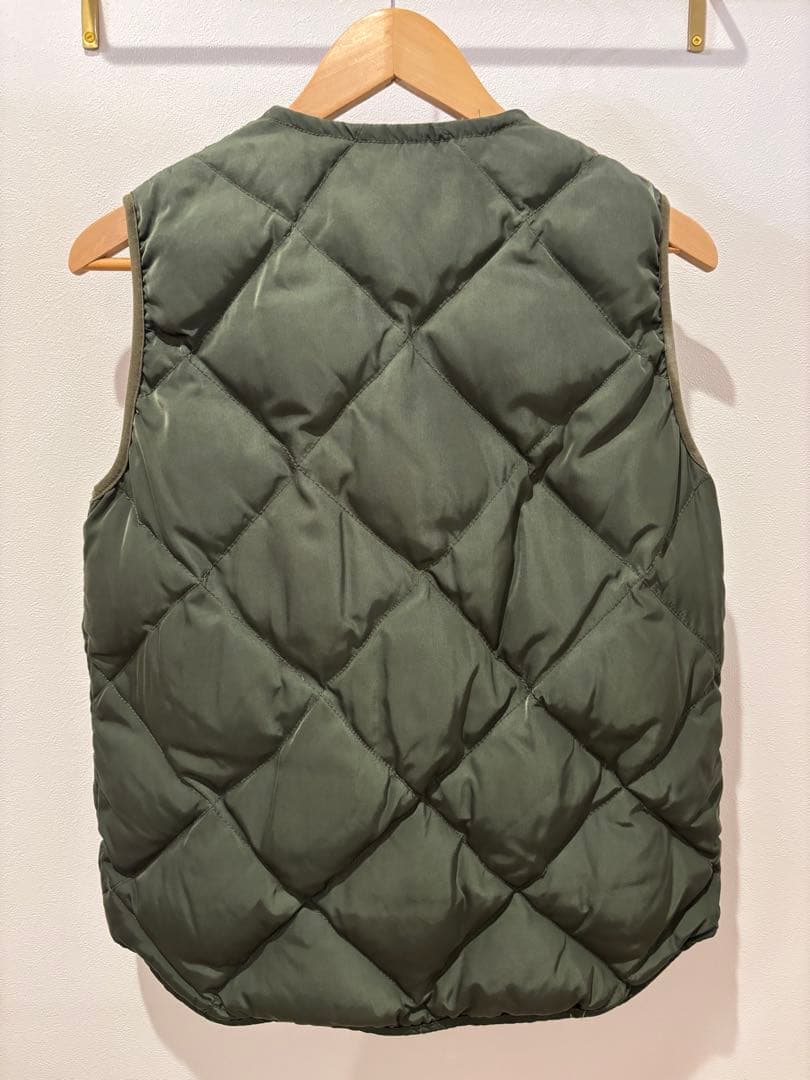 LA MOND. ダブルスナップ　キルティング　ダウンベスト　ラモンド