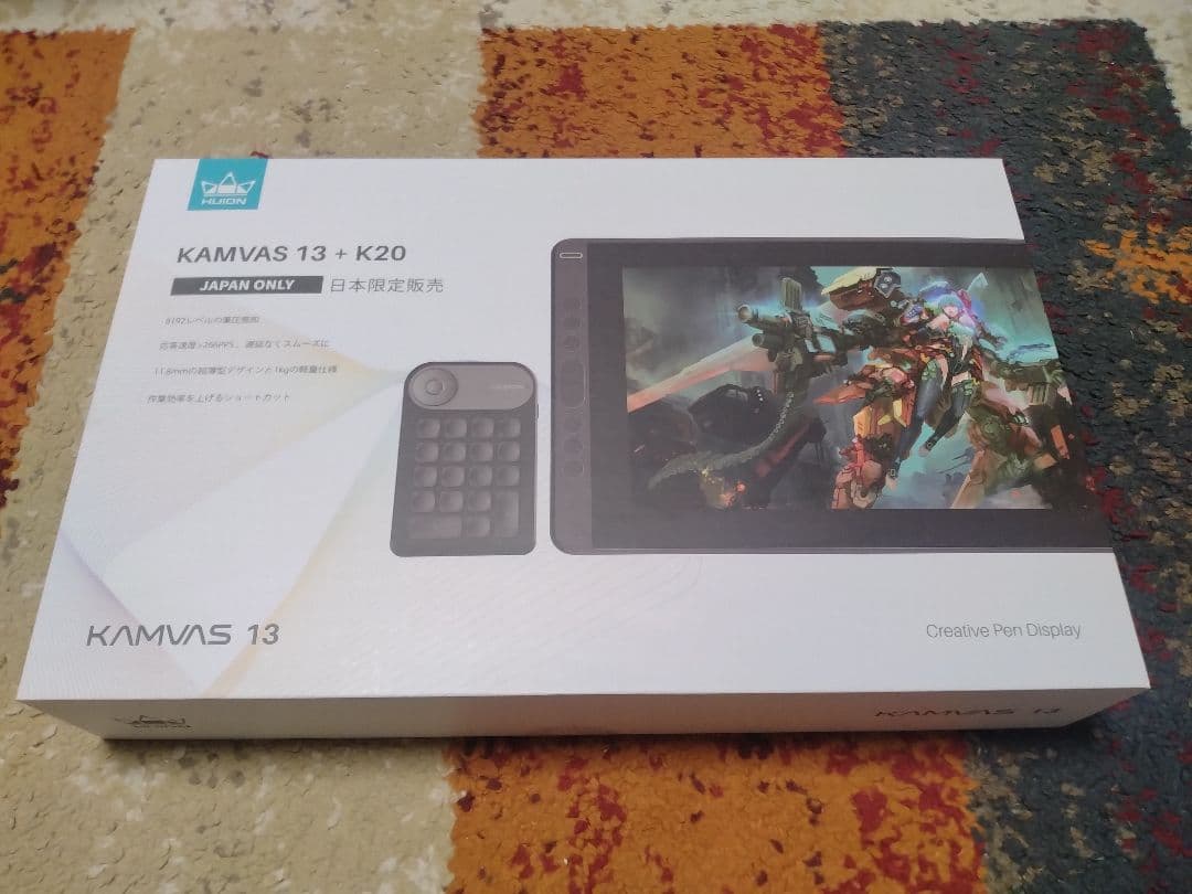 【ほぼ新品】HUION　KAMVAS13 + K20