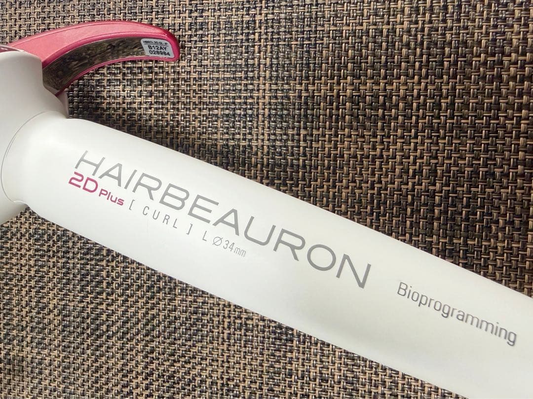 HAIRBEAURON 2D Plus カールヘアアイロン L 34mm
