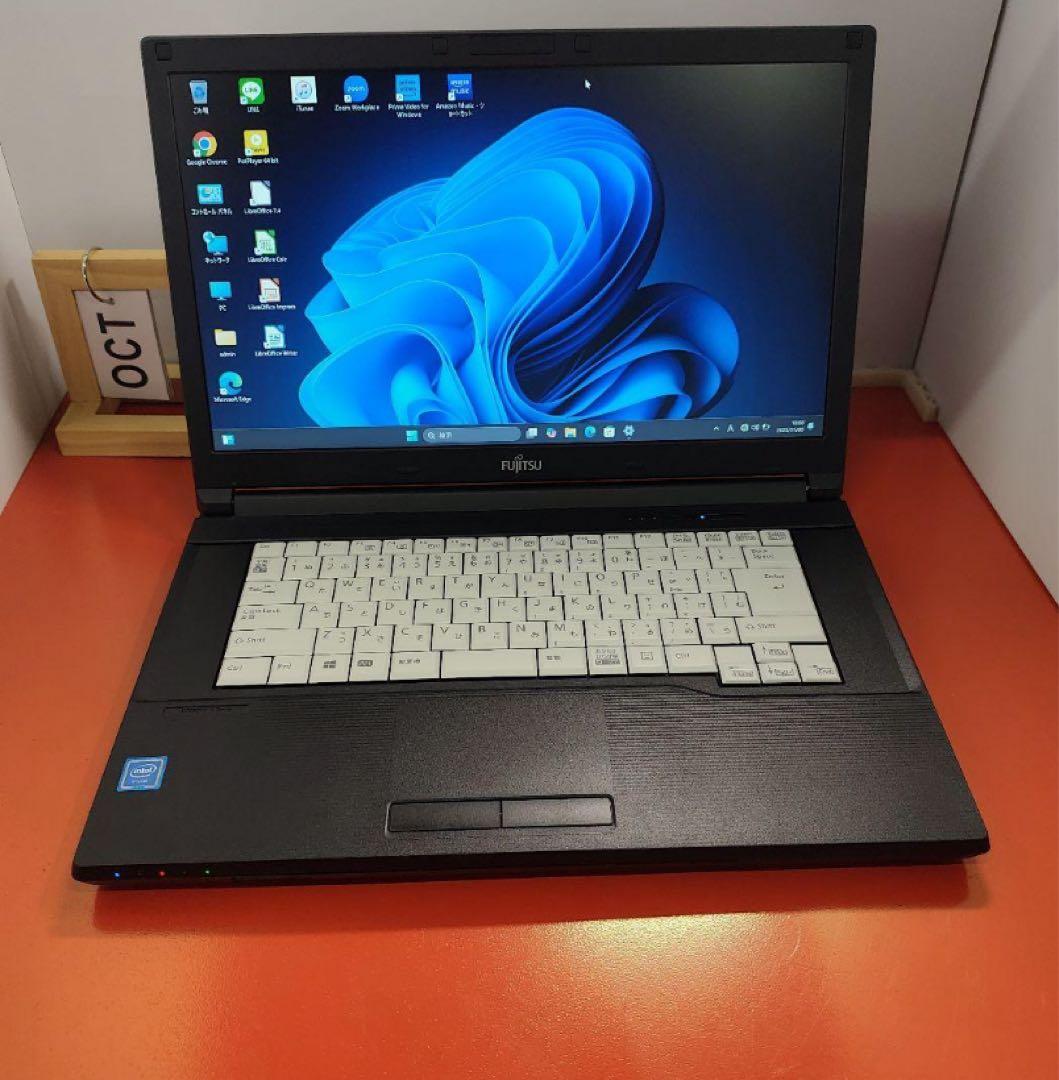 富士通 Windows 11 美品 爆速SSDノートパソコン