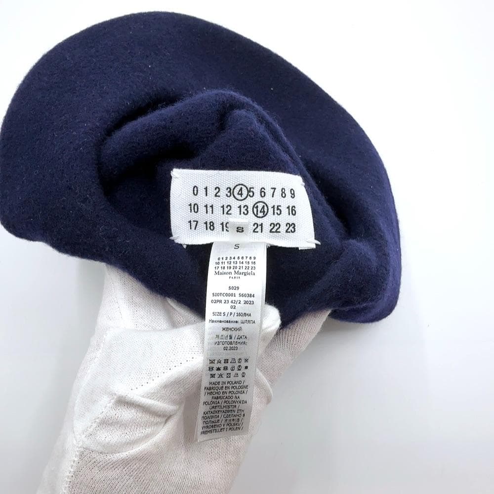 ◇メゾンマルジェラ◇ウール/ベレー帽/帽子/ブランド