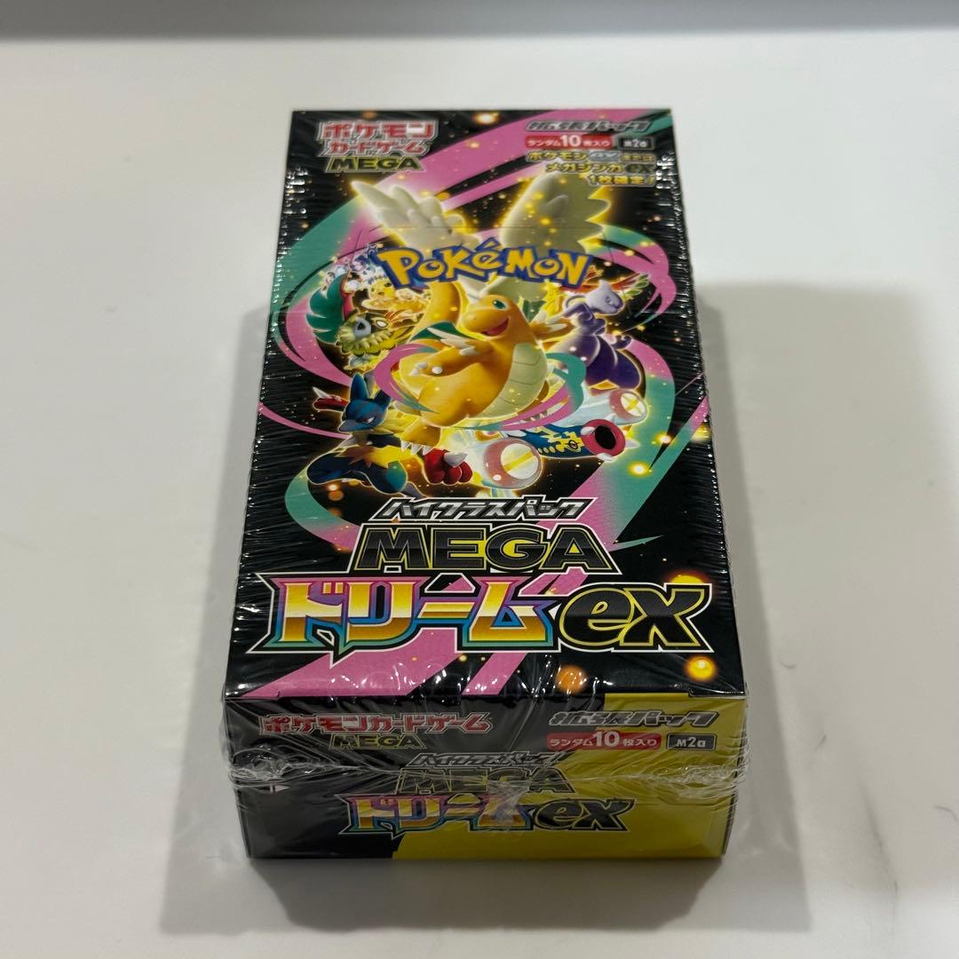 ポケモンカードゲーム MEGAドリームEX シュリンク付きBOX