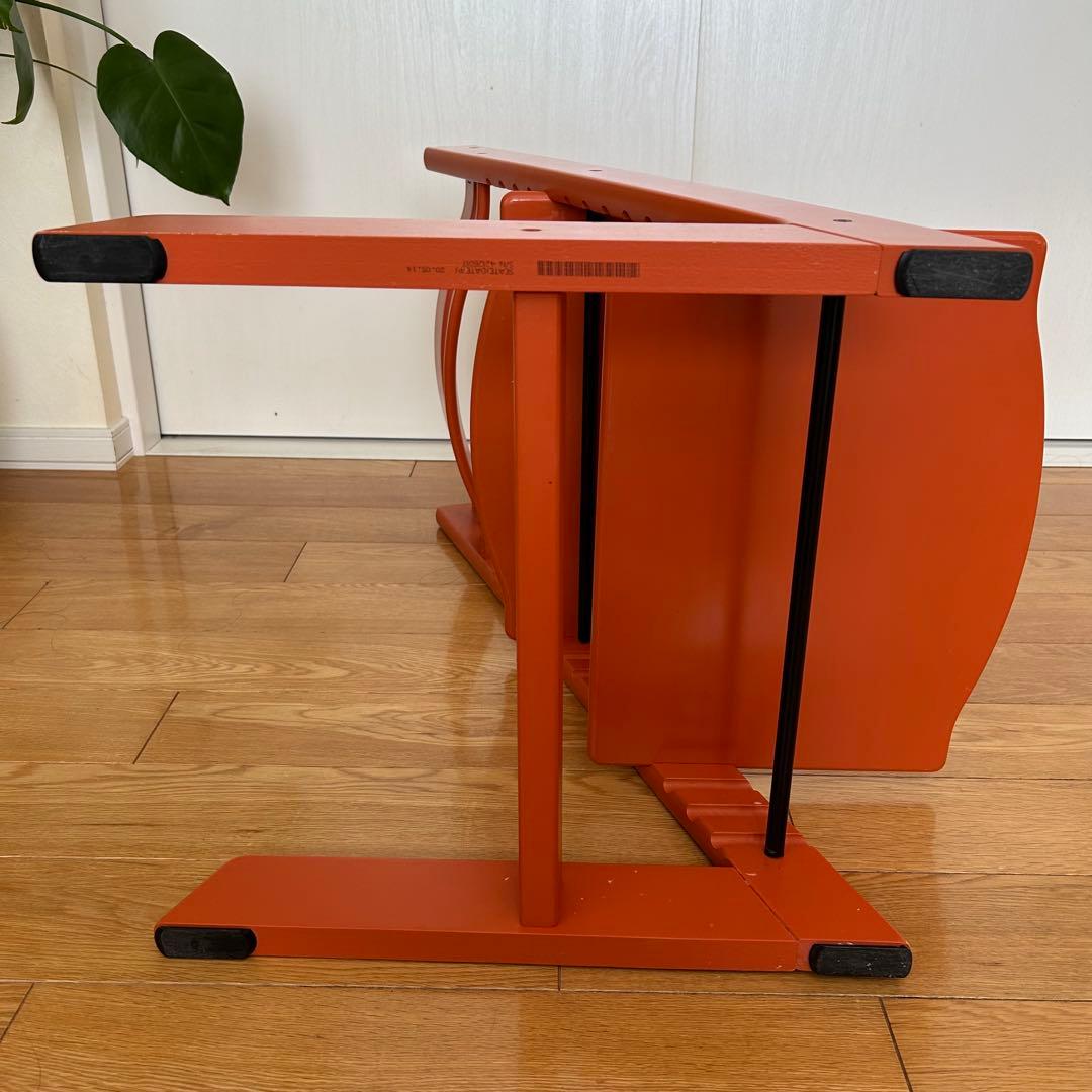 れんこん　新型　ストッケ トリップトラップ オレンジ　No4