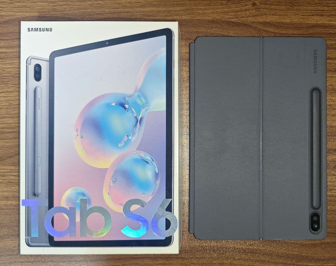 Samsung Galaxy Tab S6 キーボードカバー付き