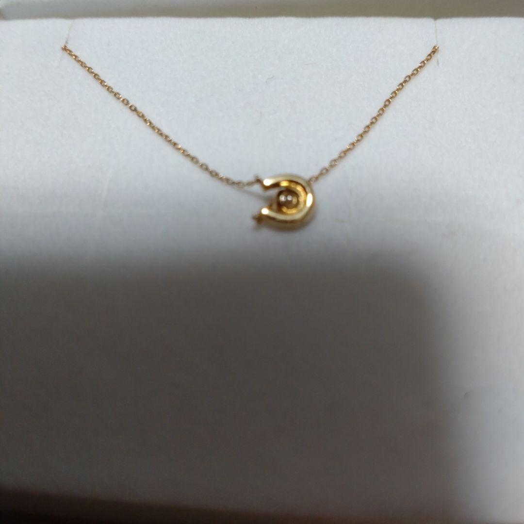 K18 ダイヤモンド0.1㌌ネックレス