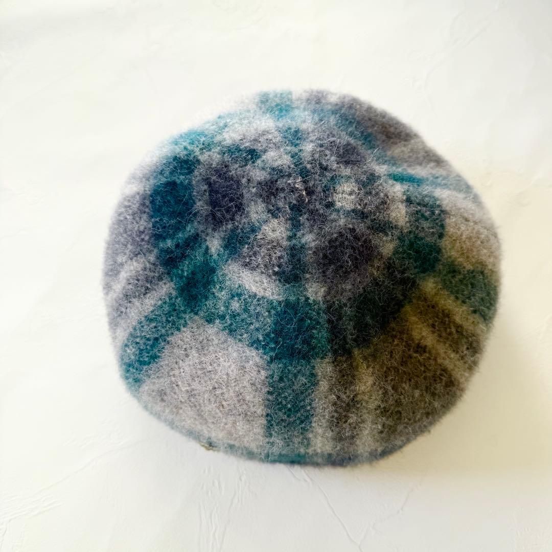 【良品】ヴィヴィアンウエストウッド　ベレー帽　アルパカ　ウール　ゴールドオーブ