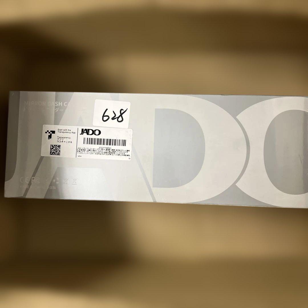 628 JADO ドライブレコーダー ミラー型 4K 未開封
