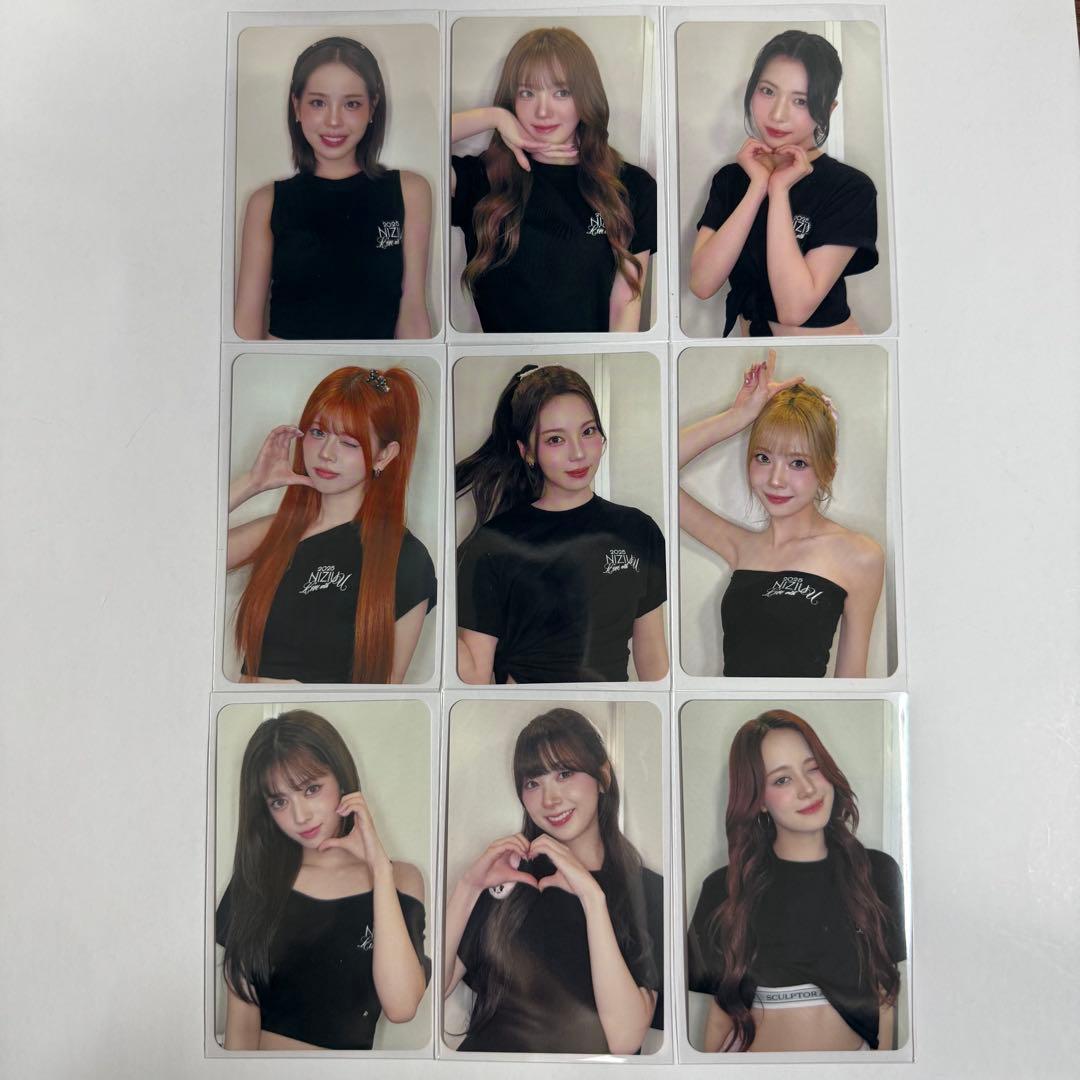 NiziU オフイベ 東京 会場限定 トレカ コンプ CD購入特典 9枚セット