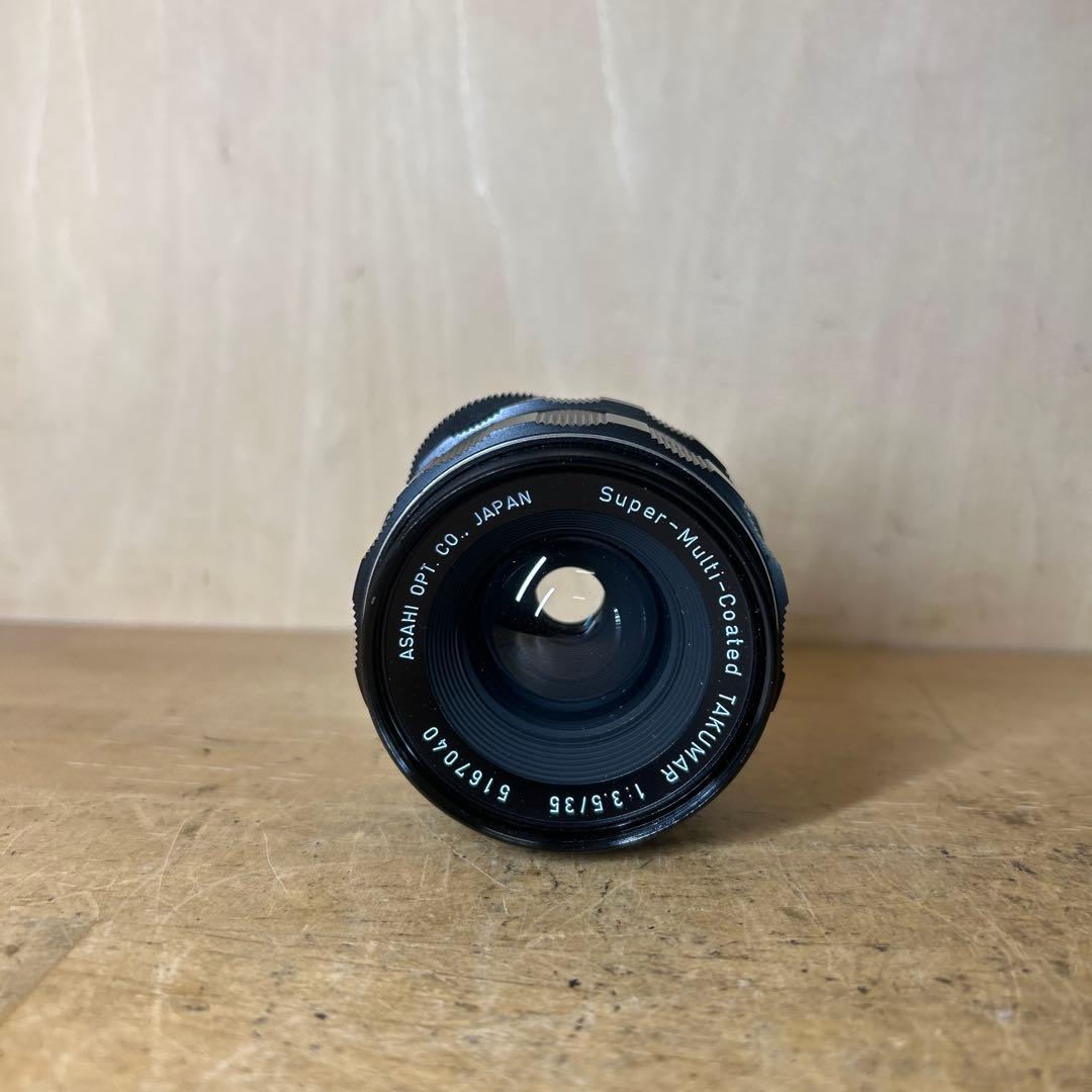 Pentax SPF +S.M.C Takumar 35 f3.5 完動極美品