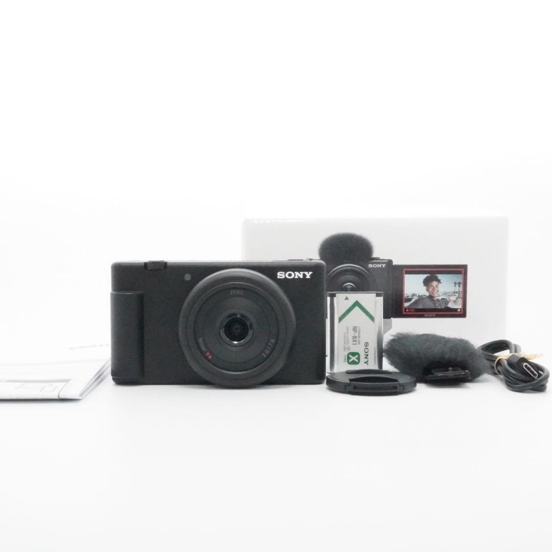 美品 SONY ソニー ZV-1F ブラック