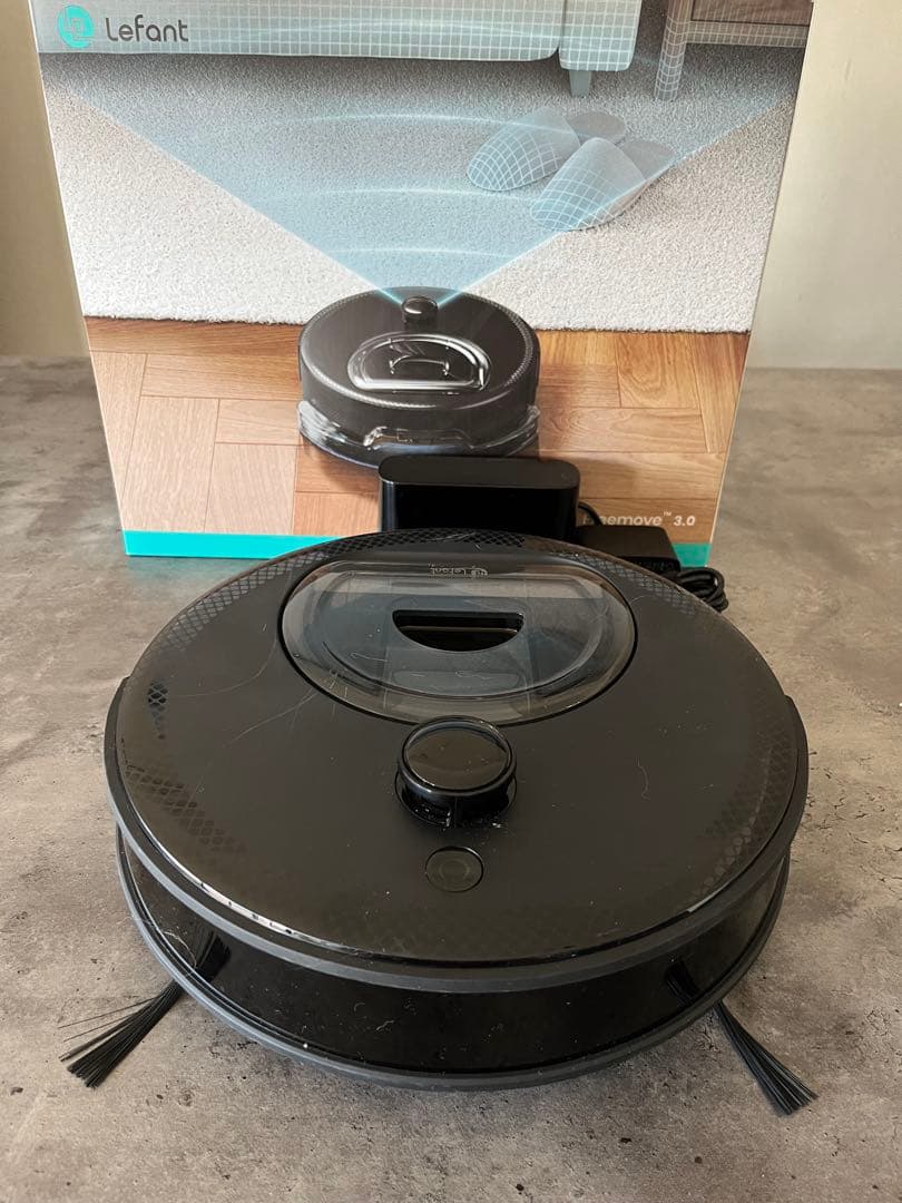 新型 使用期間1.5ヶ月Lefant M330 Proロボット掃除機水拭き両用