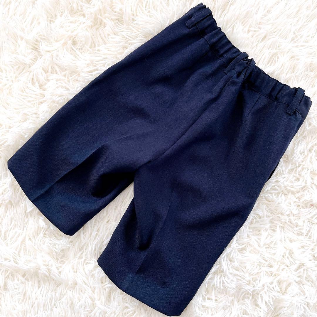 120cm⭐︎フォーマル　4点セット　男の子　ネイビー　新品　入学式　スーツ　水色