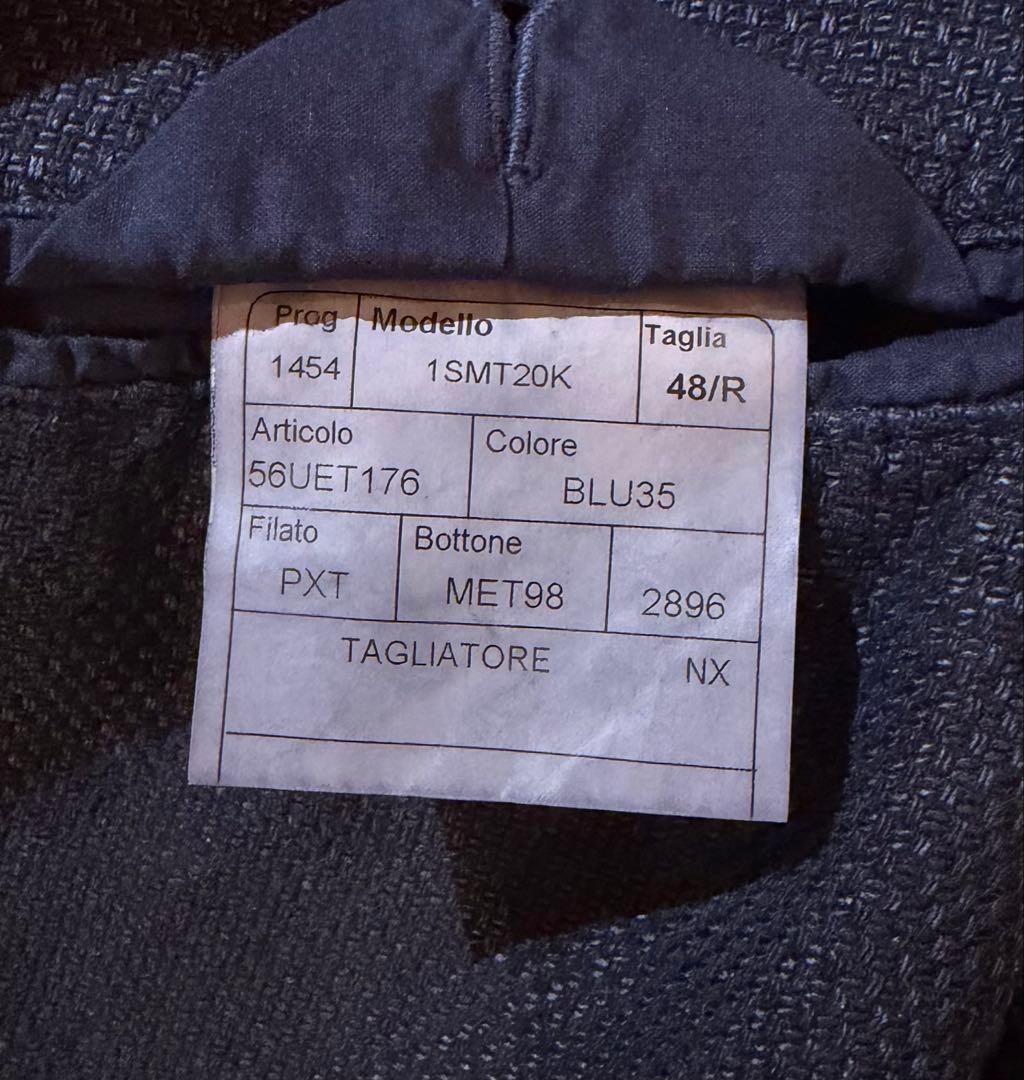 【yoroshi】TAGLIATORE ネイビー ダブルブレストジャケット