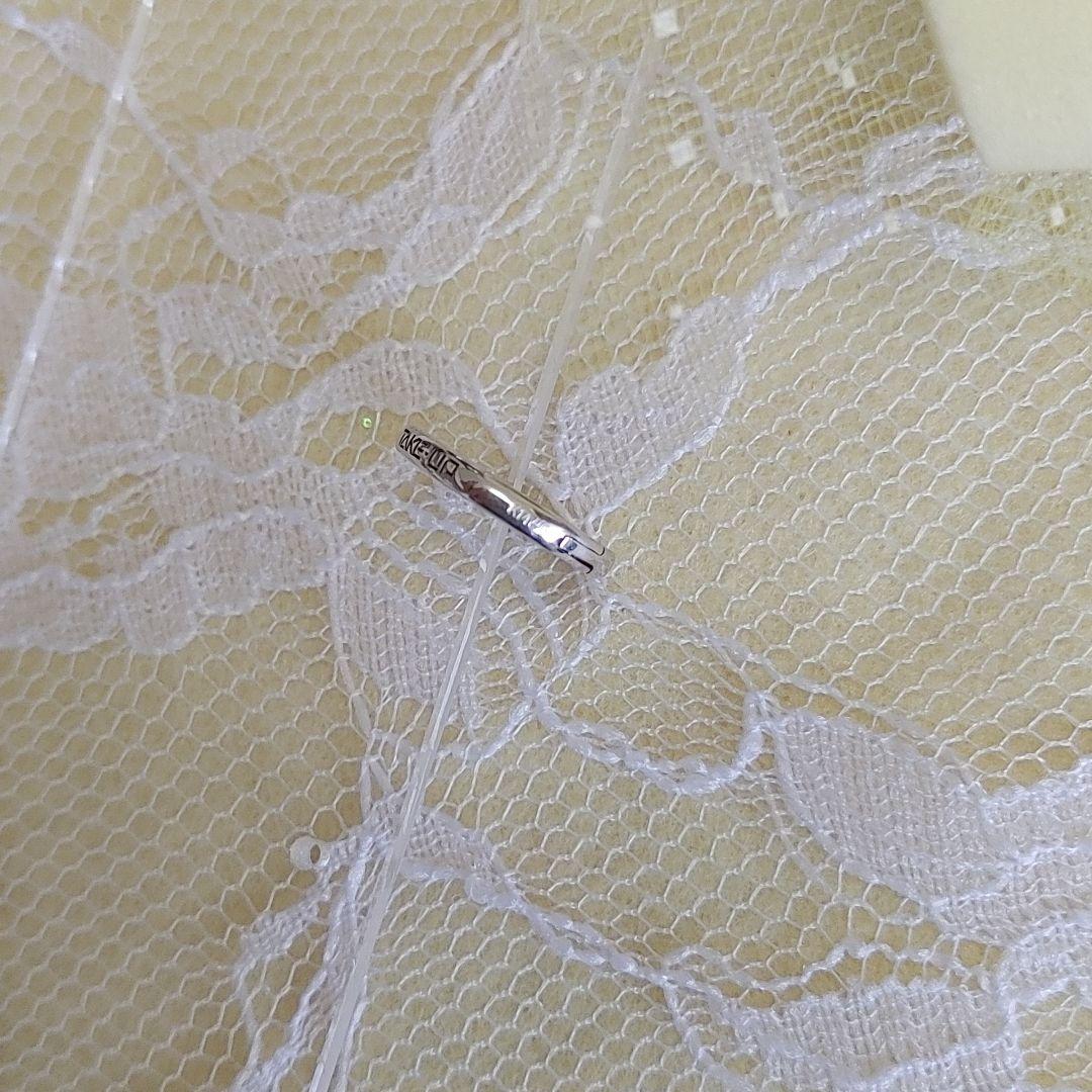 【TAKE-UP】K14WG ダイヤフ－プ 　ピアス(片耳)