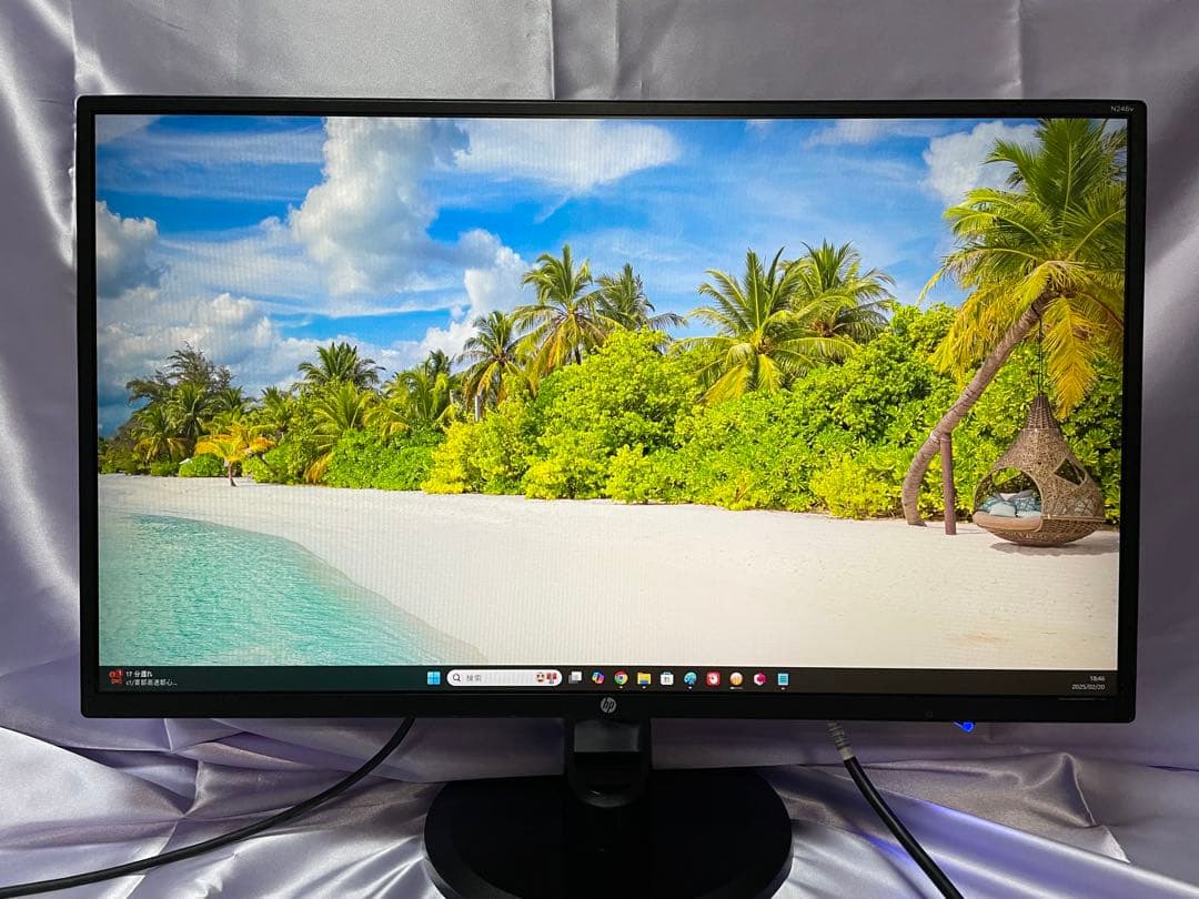 お値下げ モニター 23.8インチと14インチの２台セット