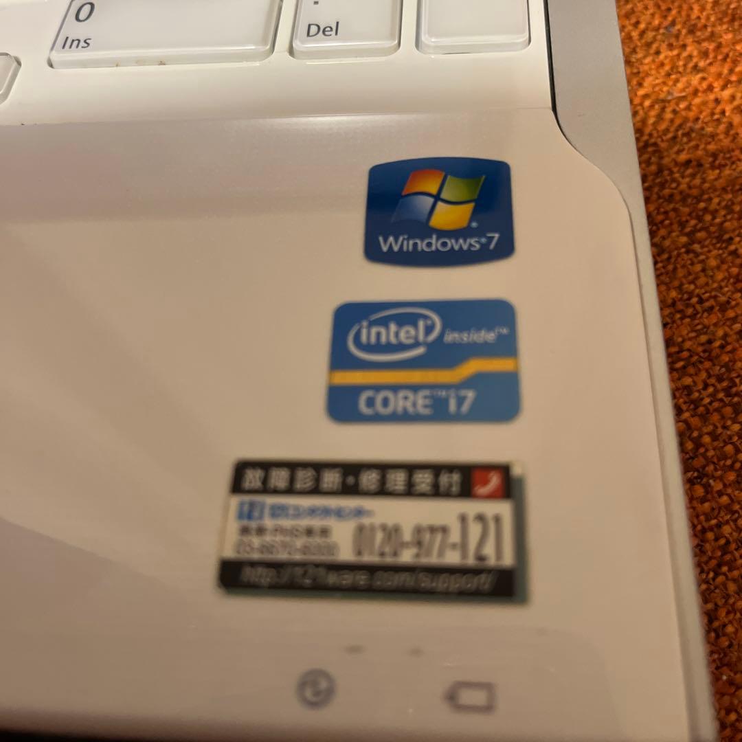 NEC LaVie PC-LL750HS6W ノート