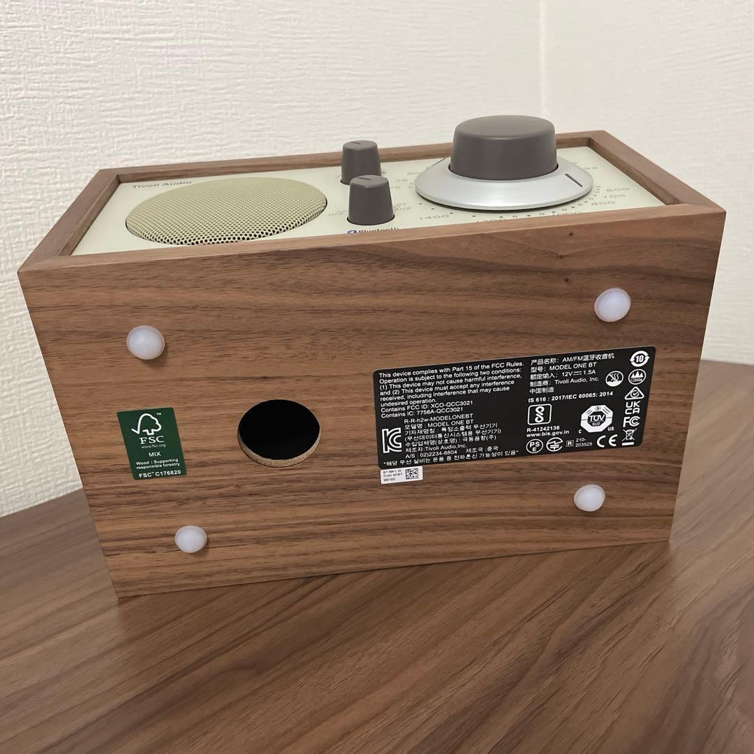 【ほぼ新品】AM/FM Bluetoothラジオ MODEL ONE BT