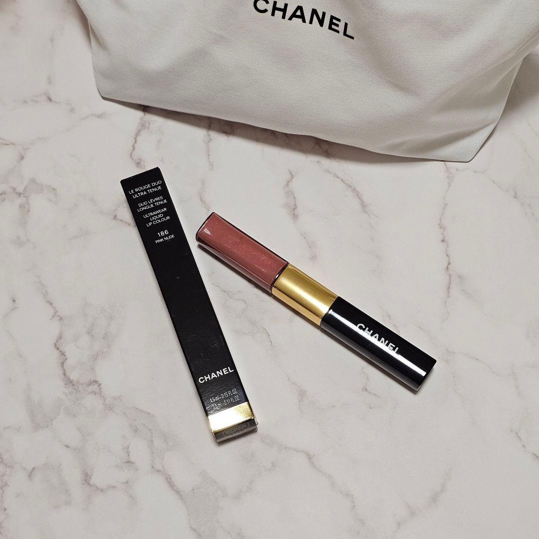 シャネル ル ルージュ デュオ ウルトラ トゥニュ 186