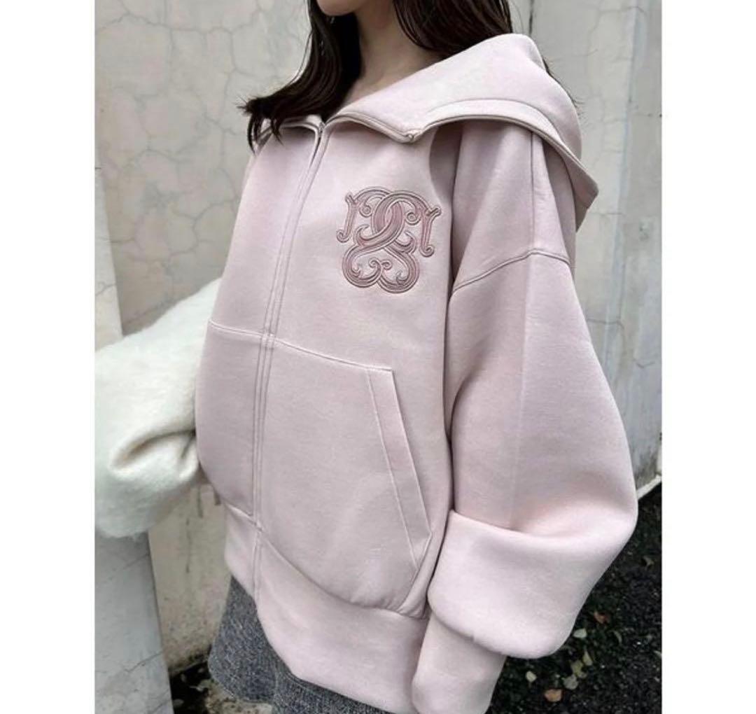 SNIDEL スナイデル　ボリュームパーカー （PNK）　ピンク