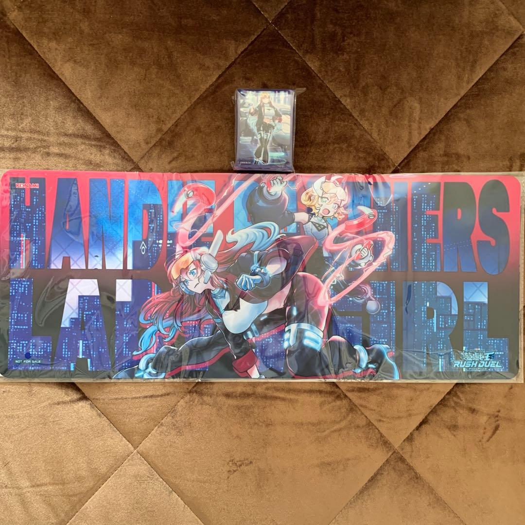 遊戯王 ラッシュデュエル 遊戯王の日 ハンディーレディ プレイマット スリーブ