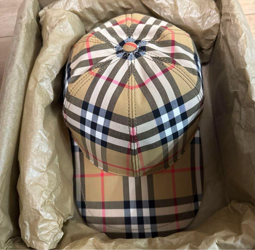 K*す様 【新品未使用】BURBERRY バーバリー　ベースボールキャップ