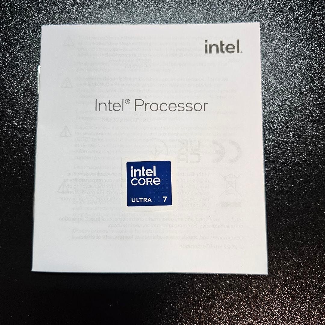 CPU Intel Core Ultra 7 265K