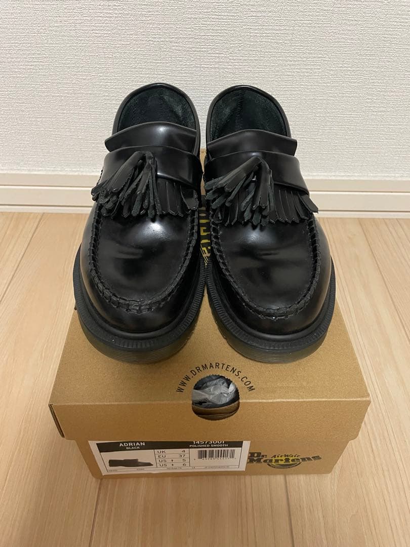 二葉さま専用　【Dr. Martens】Adrian ブラックローファー